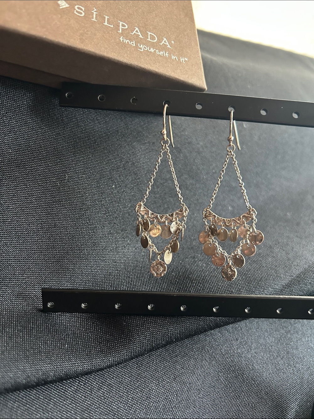 Silpada W2893 sterling silver chandelier Earrings